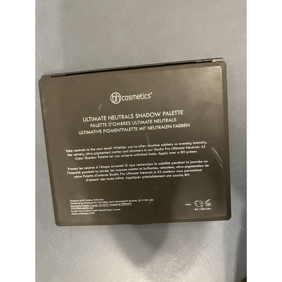 Bh Cosmetics Studio Pro Ultimate Neutrals Eye Shadow Palette-Never Used - Picture 3 of 3